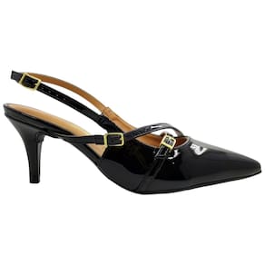 Sapato Scarpin Feminino Casual Dia a Dia Passeio Trabalho Bico Fino Salto Médio Conforto Vizzano 1185.1124
