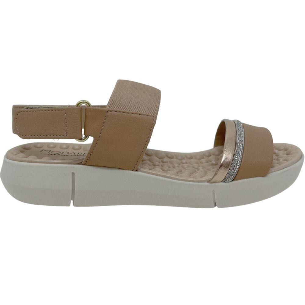 Sandália Feminina Casual Dia a Dia Passeio Trabalho Ultra Conforto Modare 7142.133