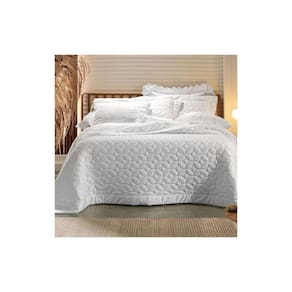Kit Cobre Leito Colcha Queen Altenburg Heritage 300 Fios