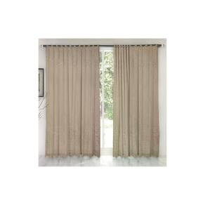 Cortina de Renda Donna Inter 350x220 cm Roseiral com Forro Desert