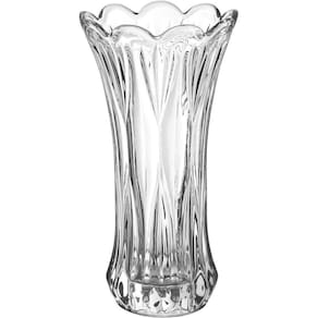 Vaso Decorativo Enfeite Casa Floreiro Home&co Vidro 24x12x12cm Transparente