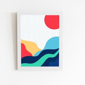 Quadro Decorativo 60x40cm Moldura Eucatex - Alta Qualidade