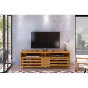 Rack Frizz Cross para TV de até 65 polegadas - Cumaru - Madetec
