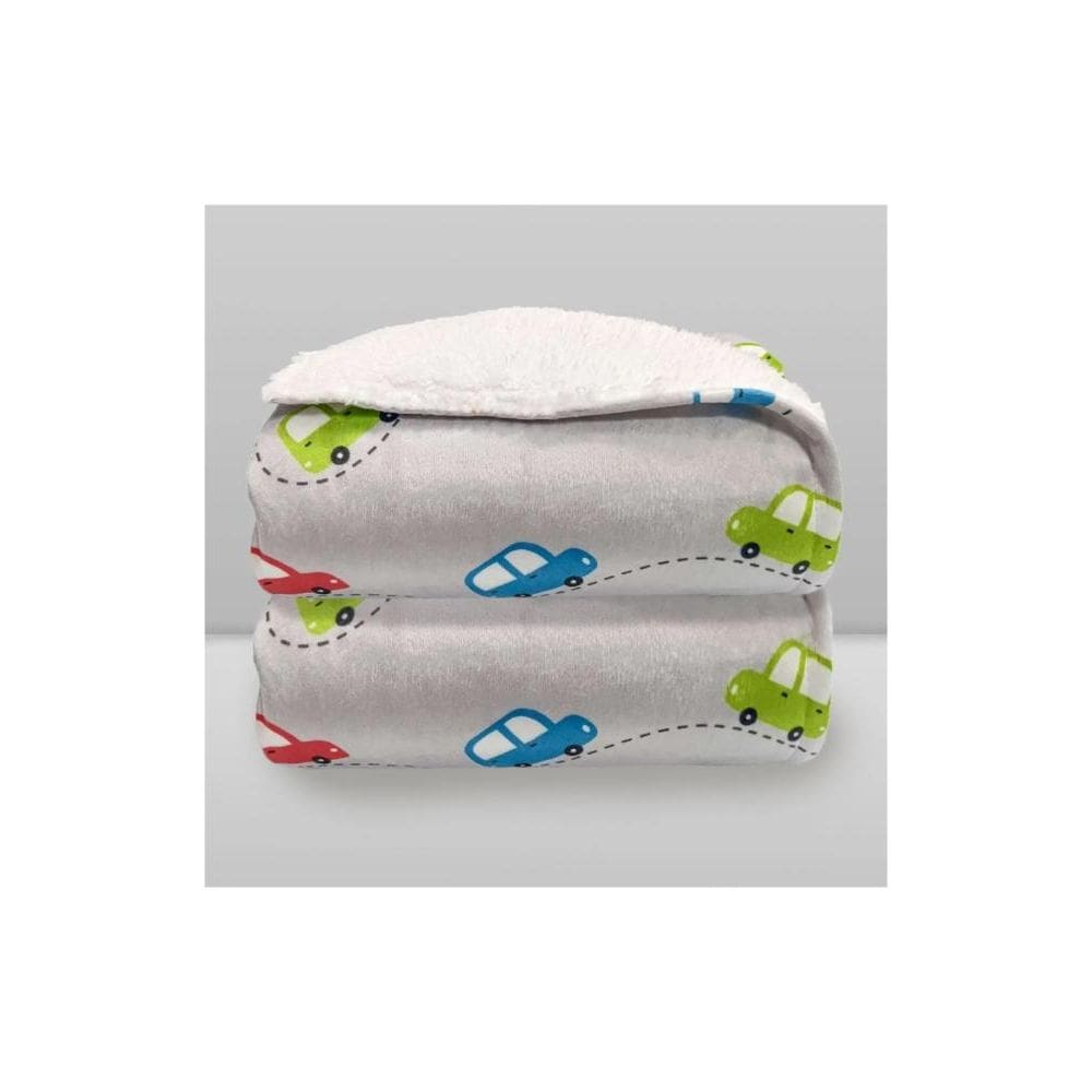 Cobertor Donna Laço Bebê Printed Sherpa