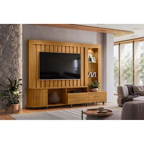 Home Theater Le Mans para TV até 70 polegadas - Cumaru - Madetec