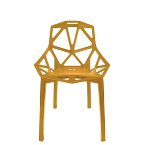 Cadeira para Jardim Pixel Destaque no Seu Ambiente Amarelo