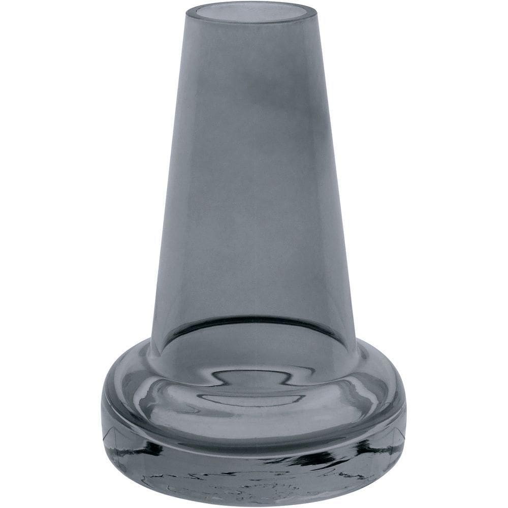 Vaso Decorativo Enfeite Casa Home&co Vidro 14x9x9cm Cinza