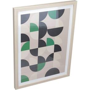 Quadro Decorativo Parede Home&co Mdf 39x29x2cm Multicolorido