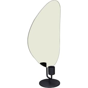 Castiçal Decorativo Porta Vela Home&co Metal 31x15x8cm Dourado