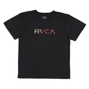 Camiseta RVCA Floral Flame Plus Size SM25 Masculina Preto