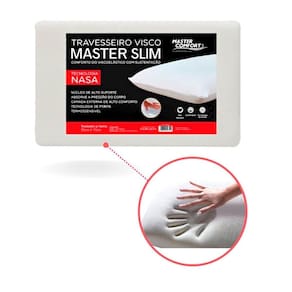 Travesseiro Master Confort Antialérgico E Macio
