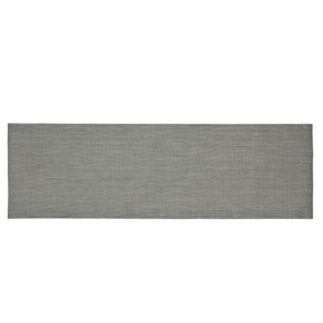 Tapete de Cozinha Pvc Base Antiderrapante Vizapi Block 50x160cm Silver