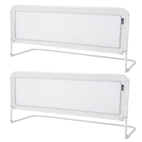 Kit 2 Un Grade De Proteção Para Cama Zen Branco - Kiddo