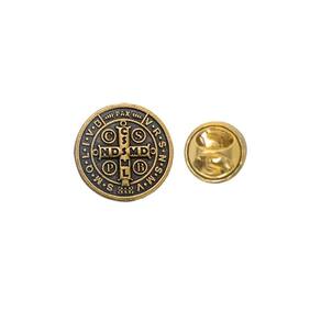Pim Botom Broche São Bento Dourado