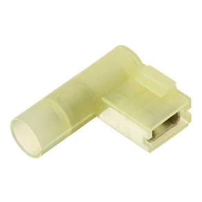 Kit Terminal Bandeira Total Isolado Amarelo 4 A 6Mm - 50Pçs