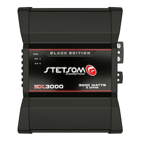 Módulo Amplificador Digital Stetsom EX3000 Black 3000 Watts Rms 1 Canal - 2 Ohms