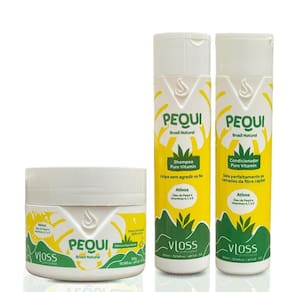 Kit Pequi Home Care Pure Vitamin Sh + Cond + Mascara Vloss