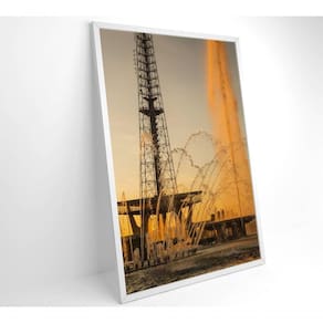 Quadro Torre De Tv Em Brasília Medidas 40x60 Cm Impressão Tecido Canvas