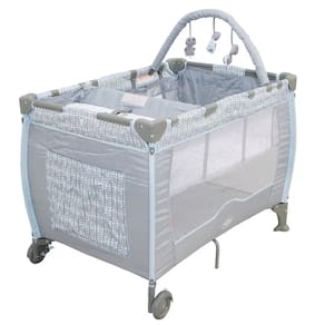 REEMBALADO: Berço Desmontável Baby Style Plus 2924996 - Folhas