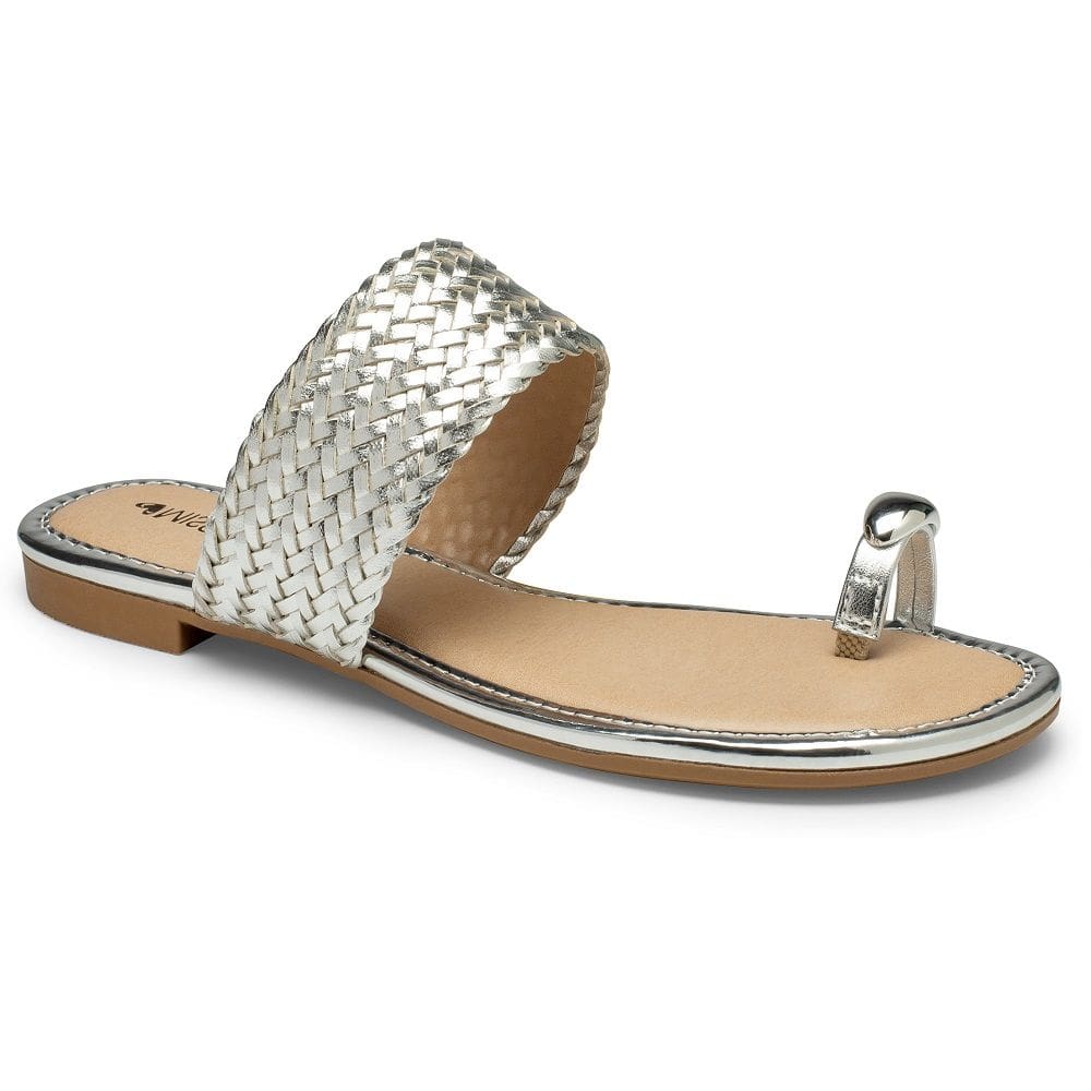 Rasteira Mississipi MB391 Feminina - Prata