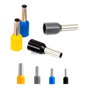 Kit Terminal Conector Tubular Ilhós 1,5/2,5/4,0/6Mm - 500Un