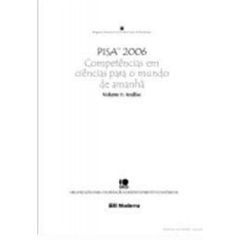 Pisa 2006 Resultados