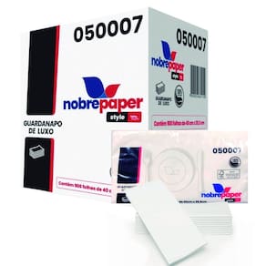 Guardanapo Papel Luxo Folha Dupla Alta Qualidade 40X39 C/900