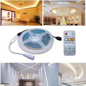 Fita Led 3 Temperaturas  Frio, Quente E Morno  De 5M De 12V