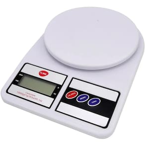 Balança Branca Digital Precisão Para Cozinha Dieta 10Kg