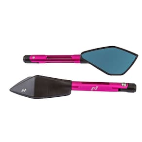 Retrovisor Moto Esportivo Titan Fazer 250 Cb300 Rosa Naked