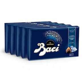 Chocolate Italiano Bombom Amargo Baci 5 Caixas 150G