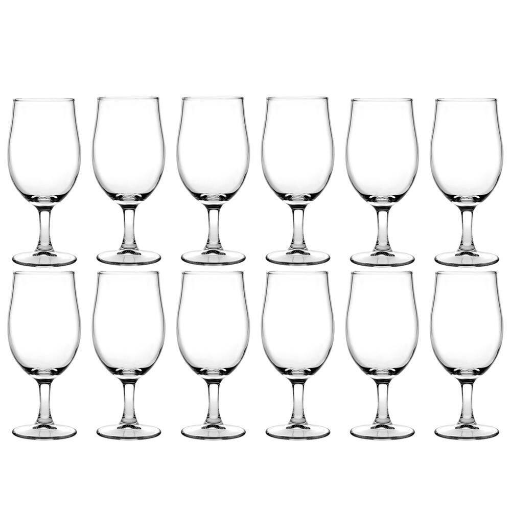 Conjunto 12 Taças Vidro Zion 300Ml Class Home