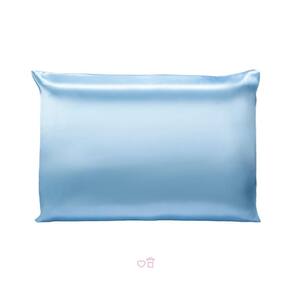 Fronha De Cetim Avulsa Antifrizz 50X70 Cabelo - Azul Bebê