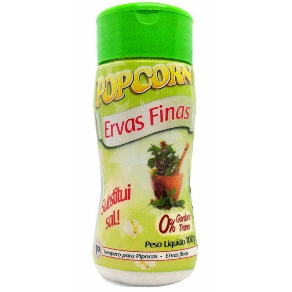 Tempero Popcorn Sabor Ervas Finas, Presunto E Molho Mexicano