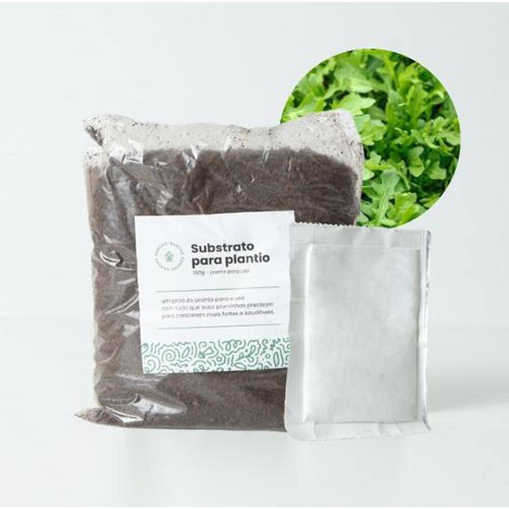 Kit Rúcula SANCHZ | Cultivo Fácil | Sabor Picante | Nutritivo