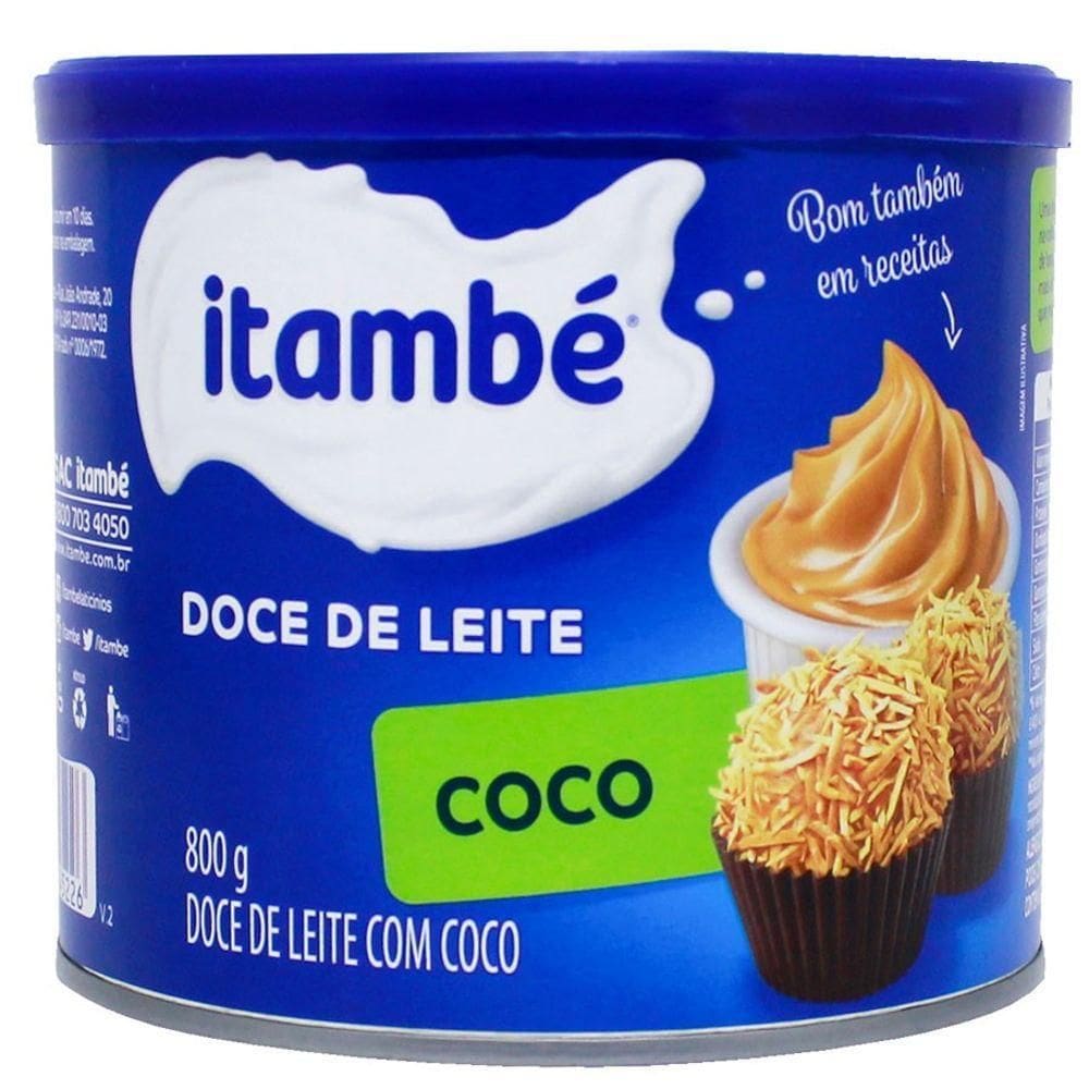 Doce De Leite Com Coco - Lata 800G Itambé