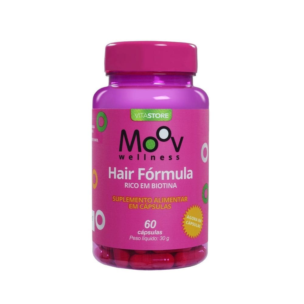 Hair Fórmula Vitamina Antiqueda Crescimento Saúde Cabelos