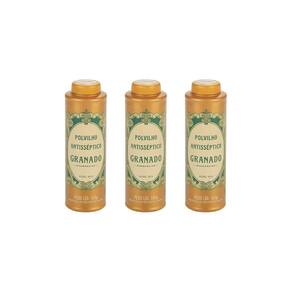 Talco Pes Granado 100G Tradicional-Kit C/3Un