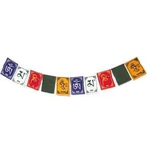 Bandeiras Oração Tibetana Om Mani Padme Hum |
