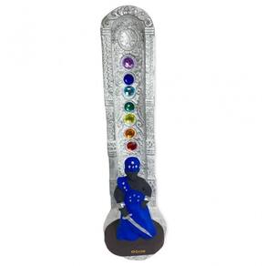 Incensário 7 Chakras Orixás 22 Cm Em Resina - Escolha O Seu