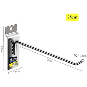 Gancho expositor de 25cm modelos (BAR-22401-2)