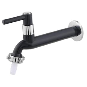 Torneira Para Cozinha Tanque 1/4 De Volta Com Bico Preto