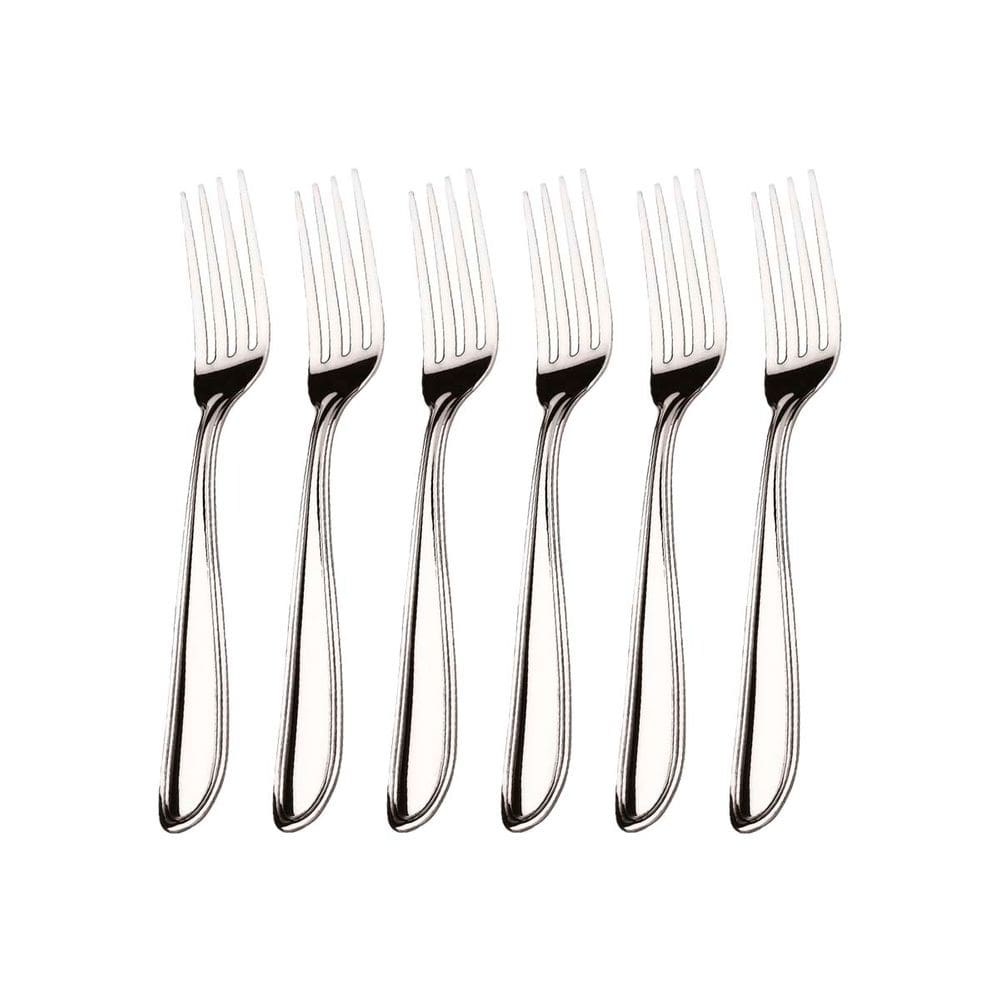 Kit 6 Garfos de Mesa Hercules Monterrey Aço Inox 1340-002
