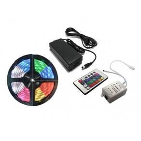 10 Metros Fita Led 5050 Rgb Rolo 600Led Ip65 Controle