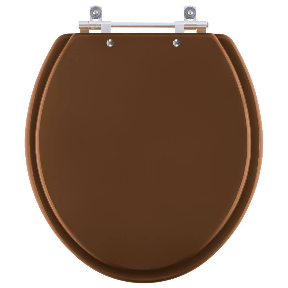 Assento Sanitário Laqueado Evolution Ocre para vaso Santamarina