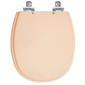 Assento Sanitário Soft Close Aspen Rosa Floral para vaso Deca