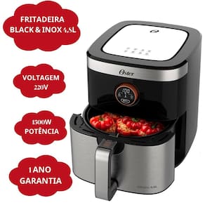 Air Fryer Oster Ofrt660 4,8L 220V Antiaderente 8 Funções Pré