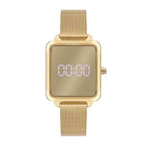 Relógio Euro Feminino Fashion Midi Dourado Euds8054Ac/4D