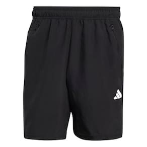 Short Adidas Malha Plana Preto-Masculino