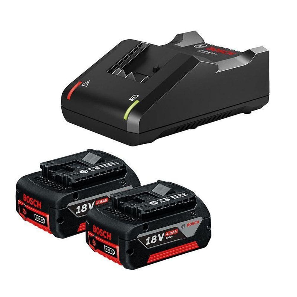 Kit 2 Bateria 4Ah 18V E Carregador Gal18V-40 18V Bivolt